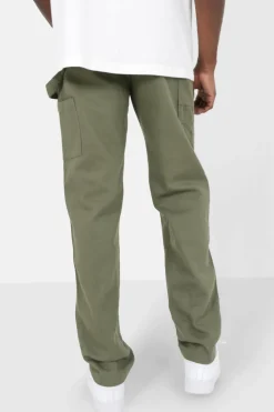 Pantalon Carpenter Poches Vert Kaki