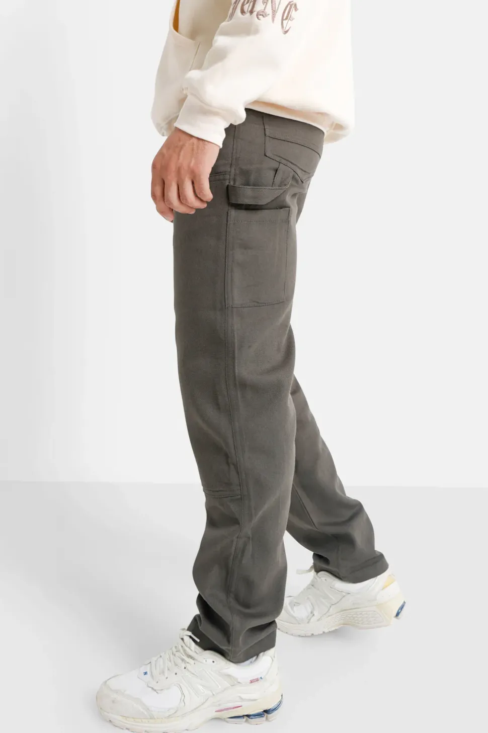 Pantalon Carpenter Poches Gris Fonce