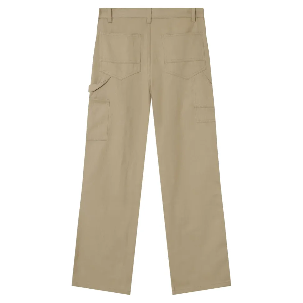 Pantalon Carpenter Poches Beige Clair