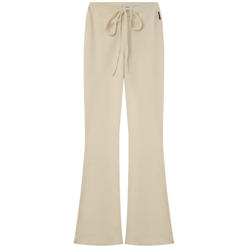 Pantalon Cotele Cordons Beige