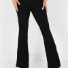 Pantalon Cotele Cordons Noir