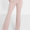 Pantalon Couture Surfilee Rose Clair