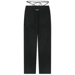 Pantalon Droit Serge Cordons Noir