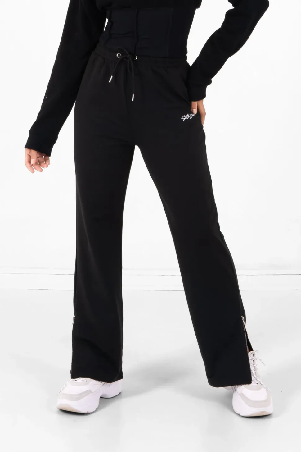 Pantalon Large Signature Noir