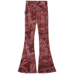 Pantalon Mesh Flare Encore Rose