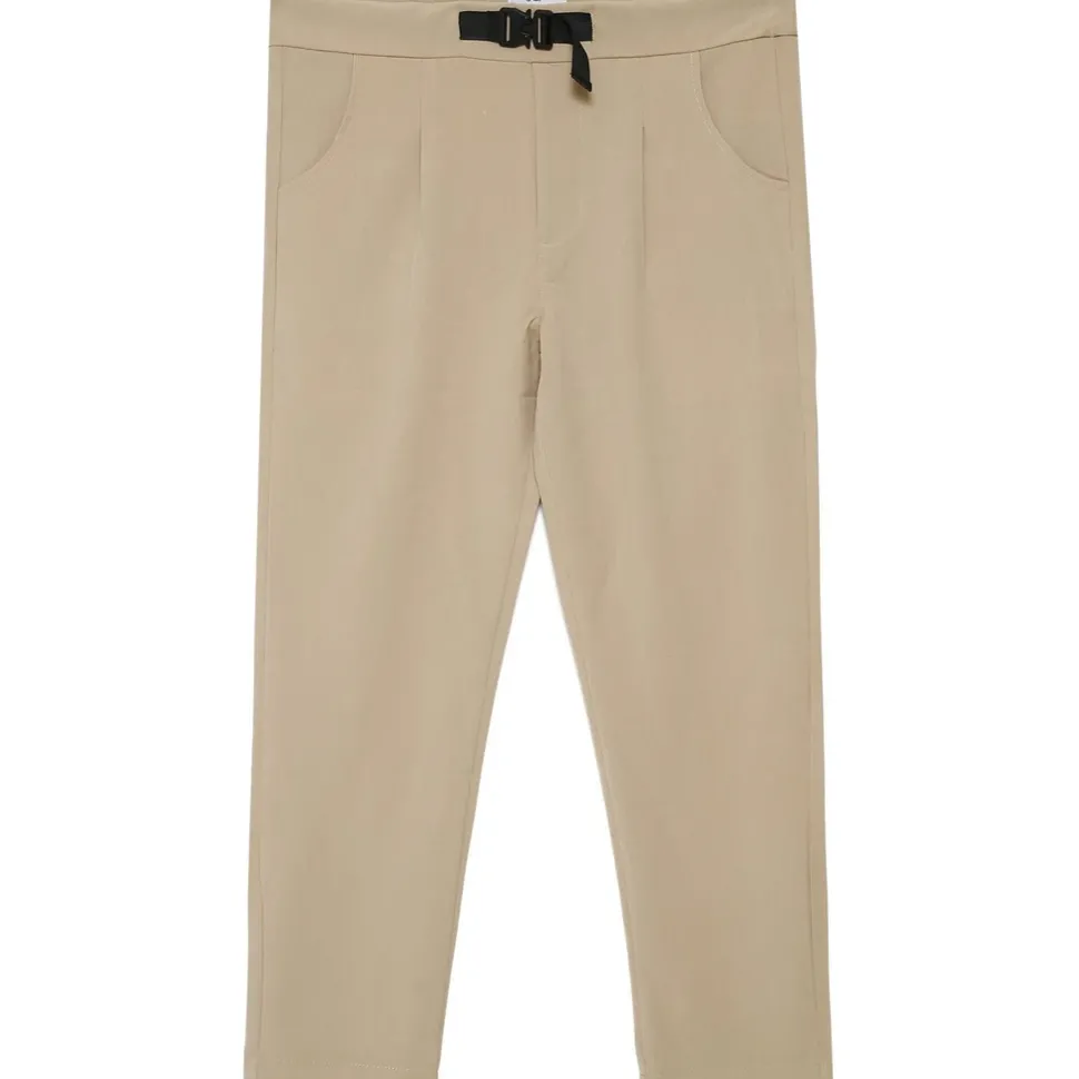 Pantalon Pince Ceinture Beige