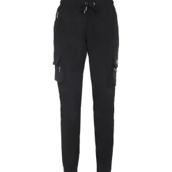 Pantalon Poches Cargo Nylon Noir