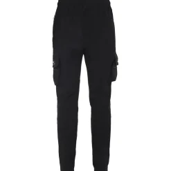 Pantalon Poches Cargo Nylon Noir