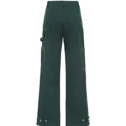 Pantalon Poches Cargo Vert Fonce