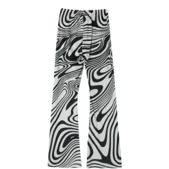 Pantalon Psychedelique Cordons Noir