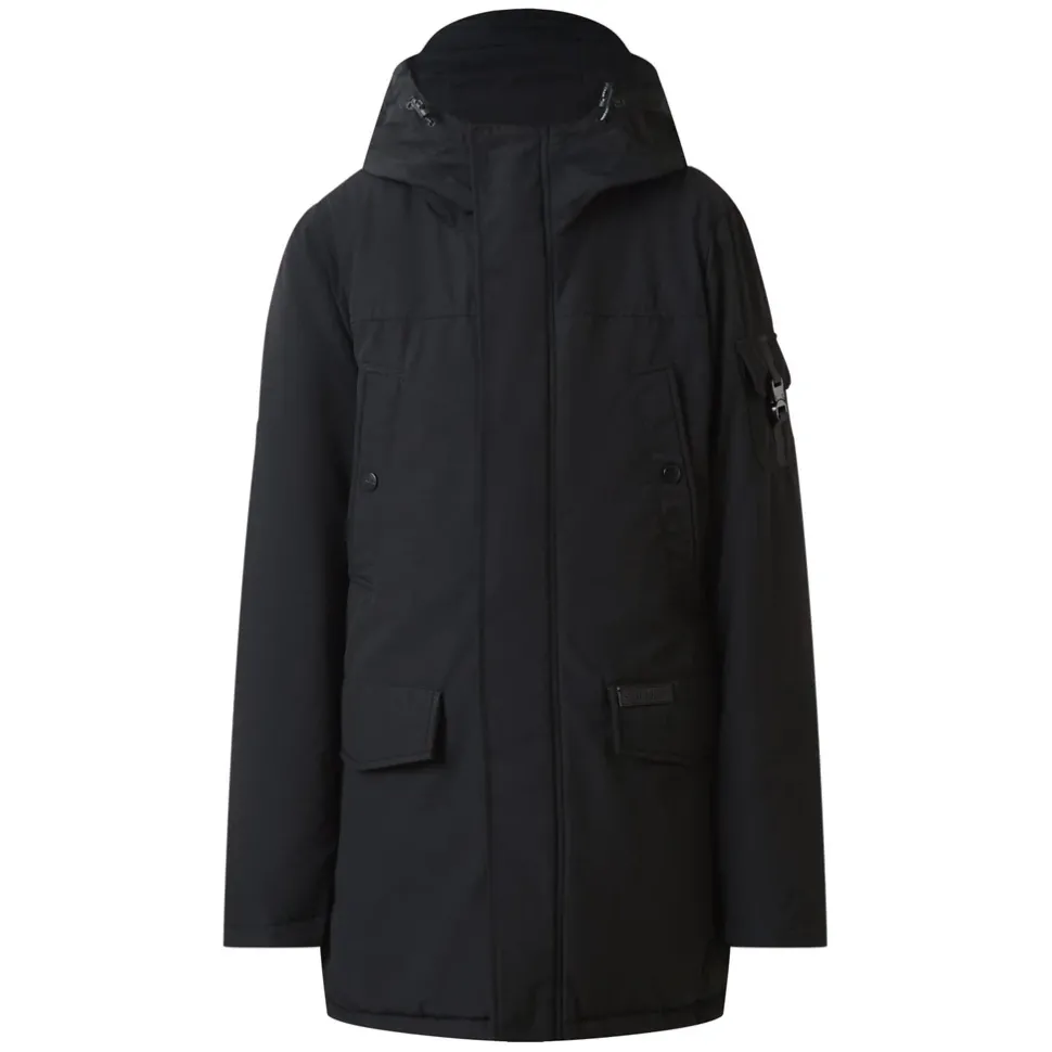 Parka Capuche Noir