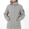 Parka Capuche Vert Kaki