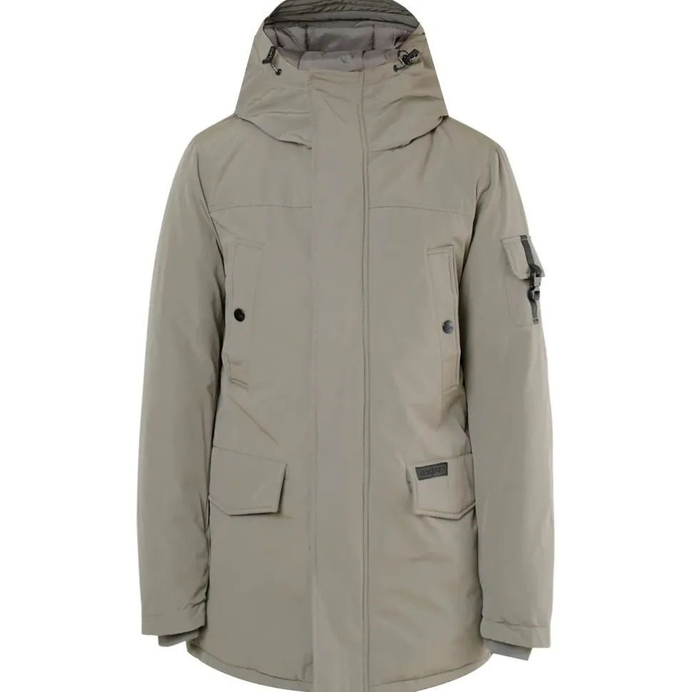 Parka Capuche Vert Kaki