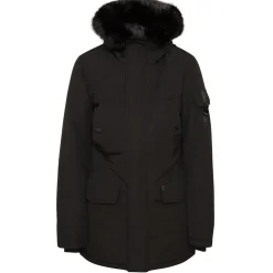 Parka Fourrure Deperlante Noir