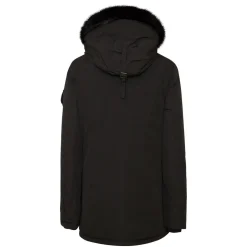 Parka Fourrure Deperlante Noir