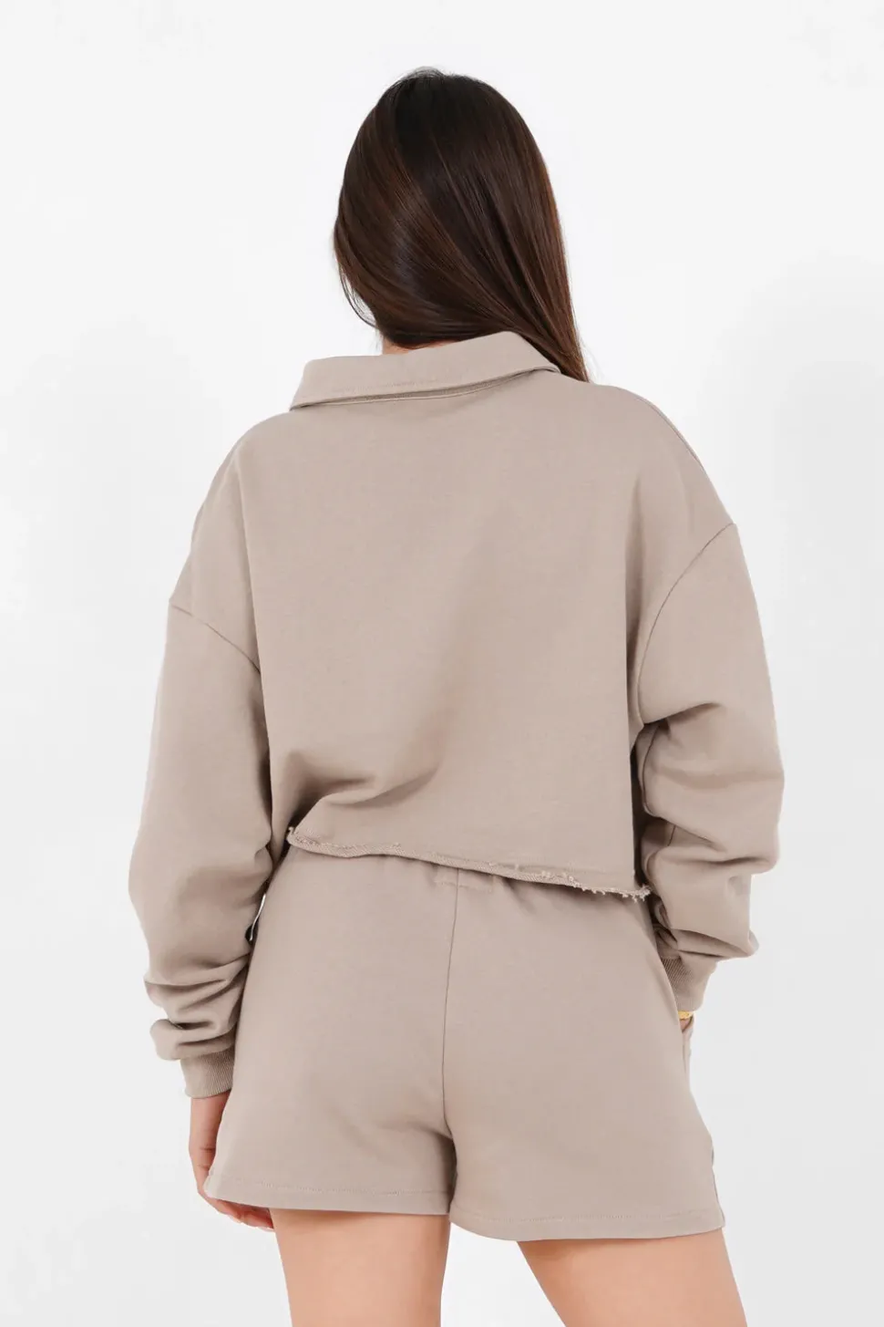 Polo Court Logo Brode Beige