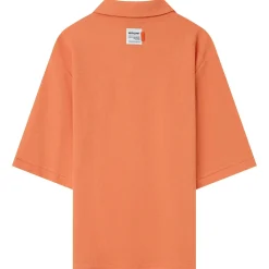 Polo Gaufre Oversize Orange