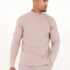 Pull Maille Logo Signature Beige