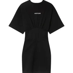 Robe Corset Broderie Noir