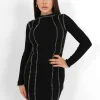 Robe Couture Surfilee Noir