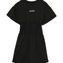 Robe T-Shirt Corset Noir