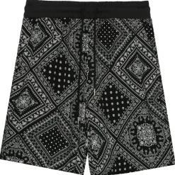 Short Bandana Fluide Noir