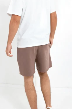 Short Barcode Bords Francs Marron Fonce
