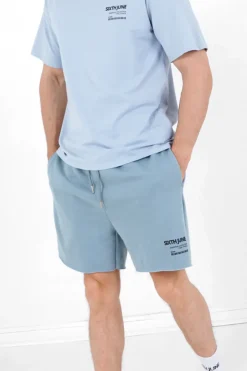 Short Barecode Bords Francs Bleu