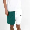 Short Bicolore Logo Vert