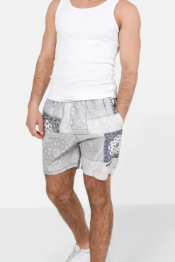 Short De Bain Bandana Beige