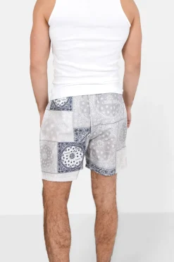 Short De Bain Bandana Beige