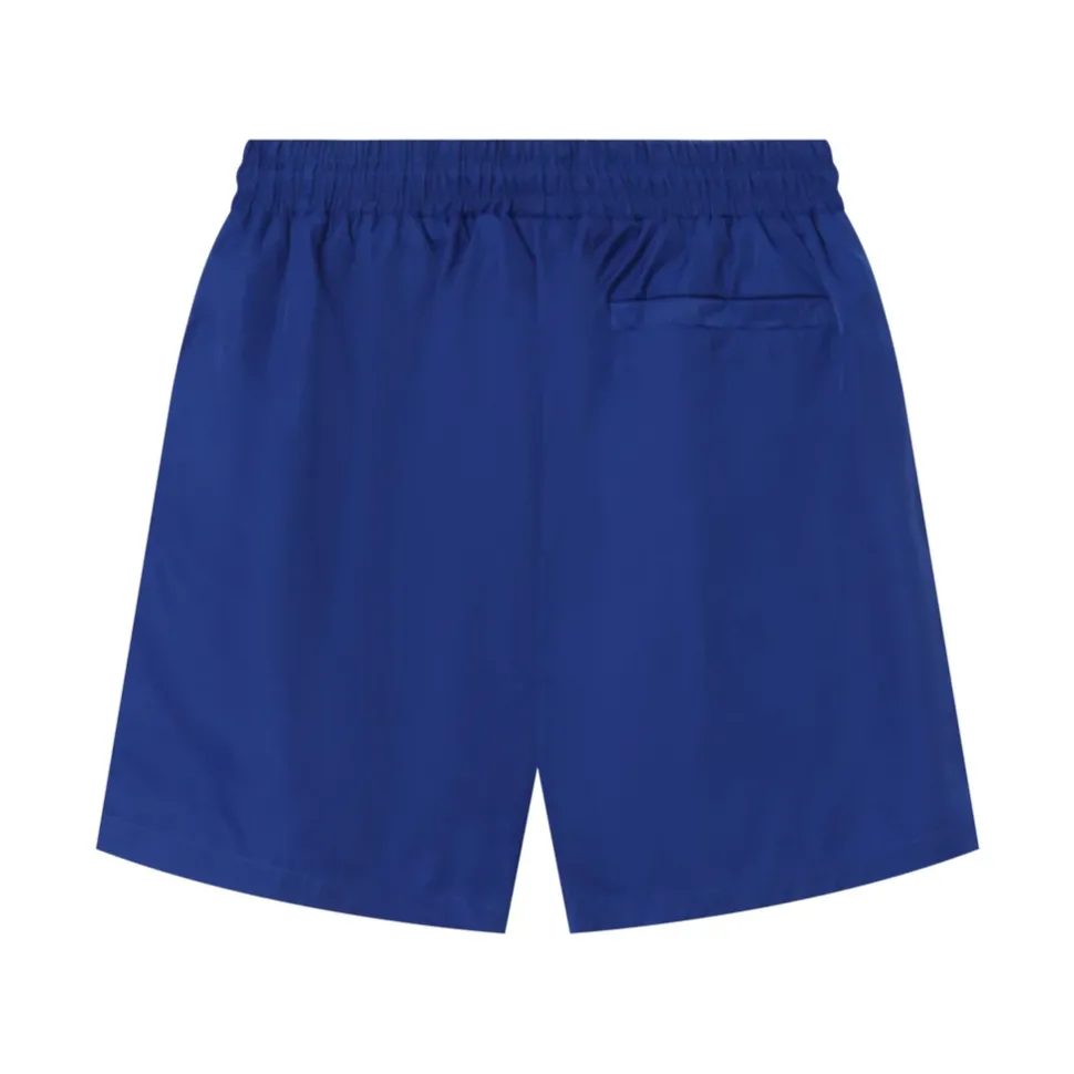 Short De Bain Logo Bleu Fonce
