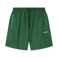 Short De Bain Logo Vert Fonce