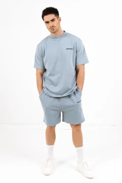 Short Essential Logo Bleu