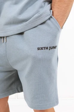 Short Essential Logo Bleu