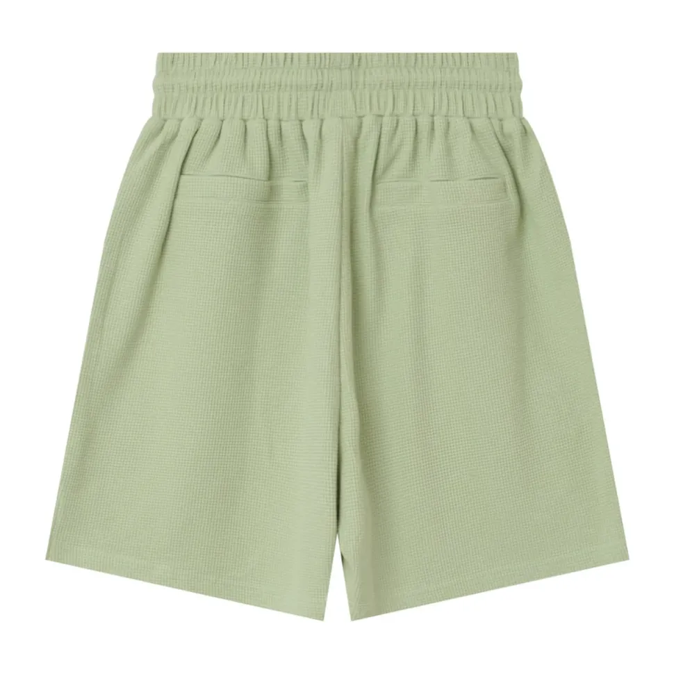 Short Gaufre Vert Clair