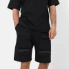 Short Jersey Poches Cargo Noir