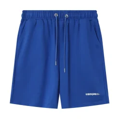 Short Logo Imprime Bleu