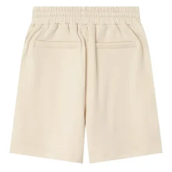 Short Logo Incurve Beige
