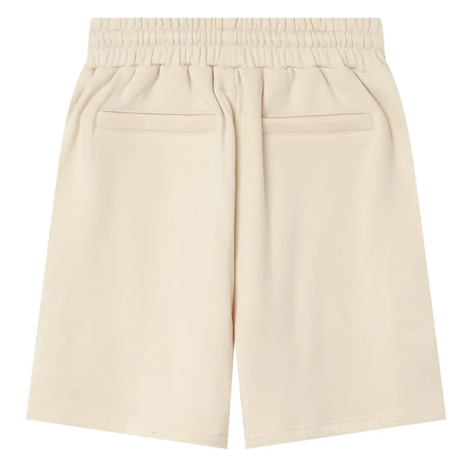 Short Logo Incurve Beige