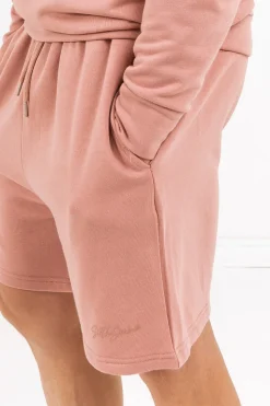 Short Logo Signature Rose Fonce
