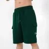 Short Logo Signature Vert Fonce