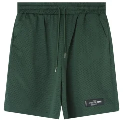 Short Mesh Logo Vert Fonce