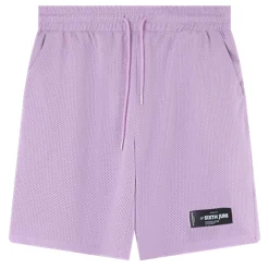 Short Mesh Logo Violet