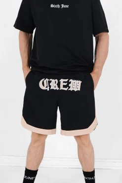 Short Oversize Gothique Noir