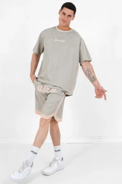 Short Oversize Gothique Vert Clair