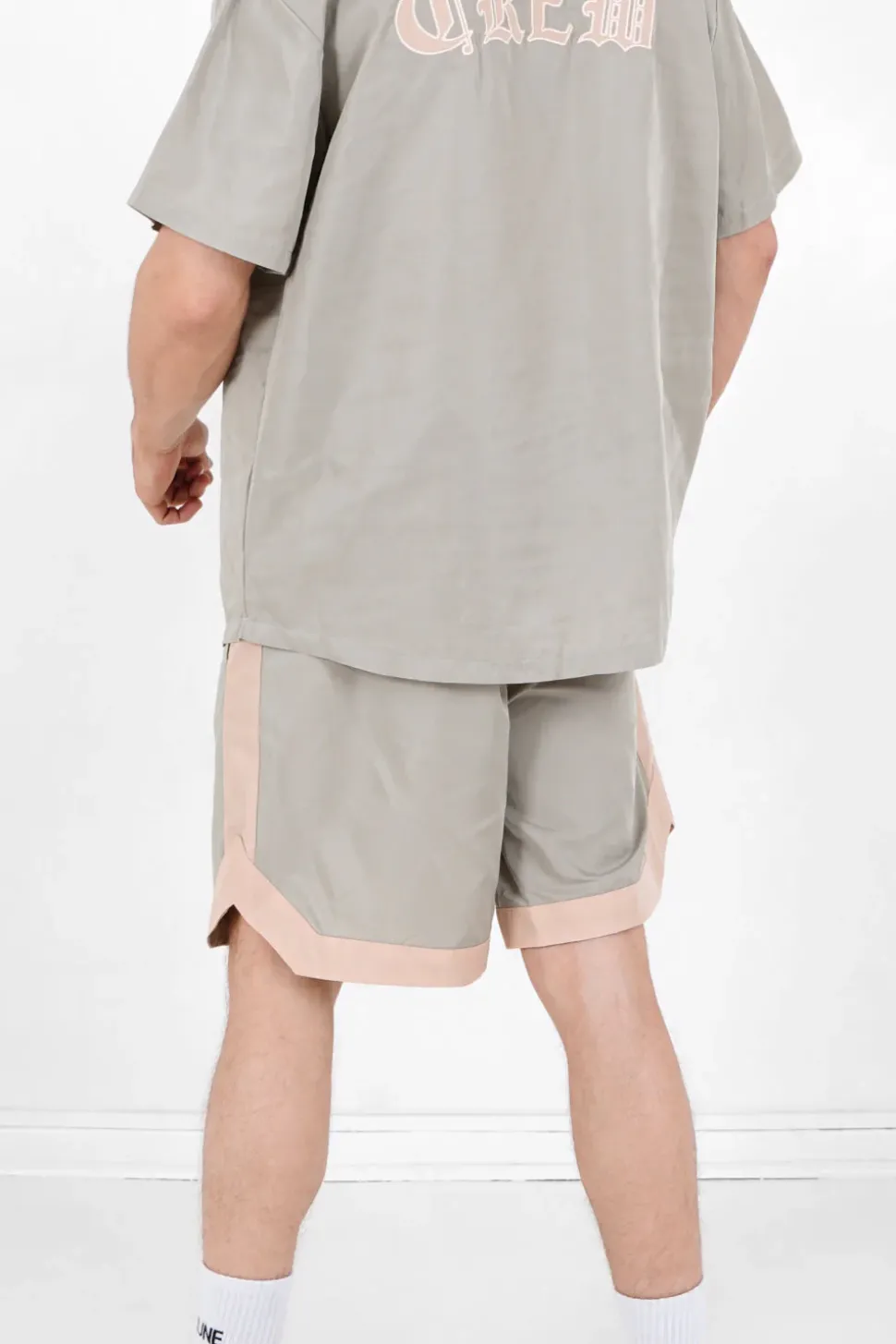 Short Oversize Gothique Vert Clair
