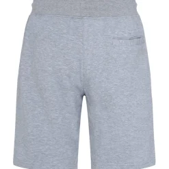 Short Soft Logo Brode Gris