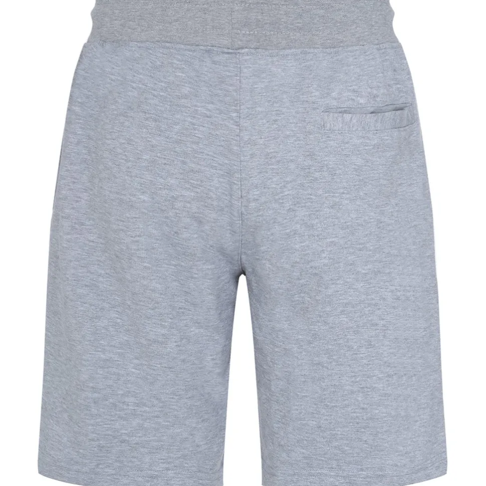 Short Soft Logo Brode Gris