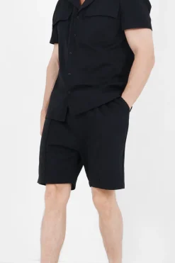 Short Surpiqures Noir